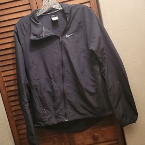 Nike black running jacket